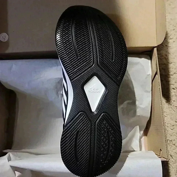 Adidas Duramo 10 Wide Running Shoes Black Women Size 6.5 New In‎ Box GY3867 NIB - Picture 5 of 6